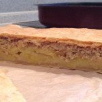 Tarte végétalienne d'une manière rapide: recette