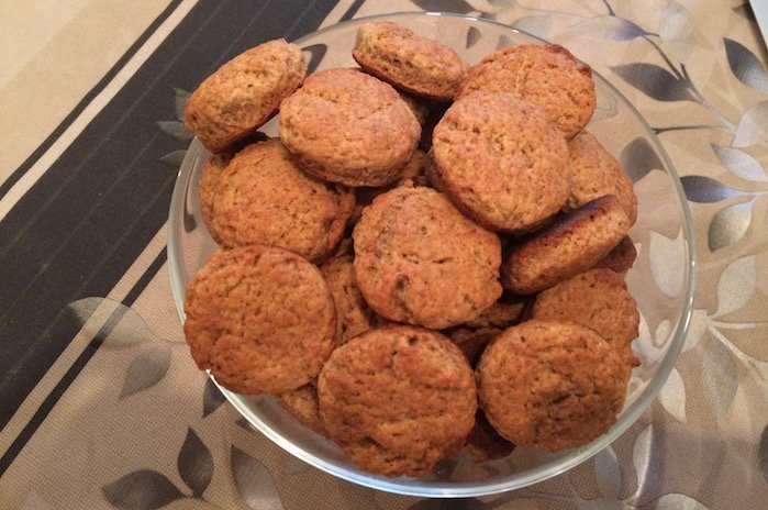 recette pour les cookies végétaliens